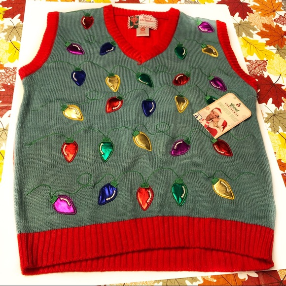 Merry Christmas Sweaters - Ugly Christmas sweater vest